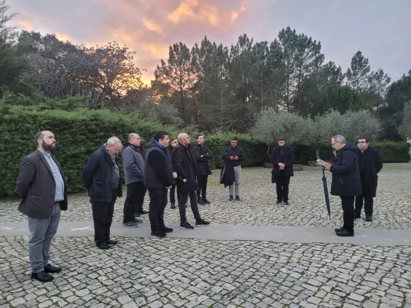 El obispo de Zamora peregrina a Fátima con el grupo de curas jóvenes