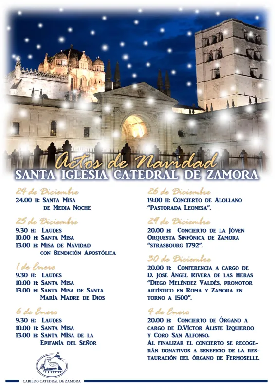 Así será la Navidad en la catedral