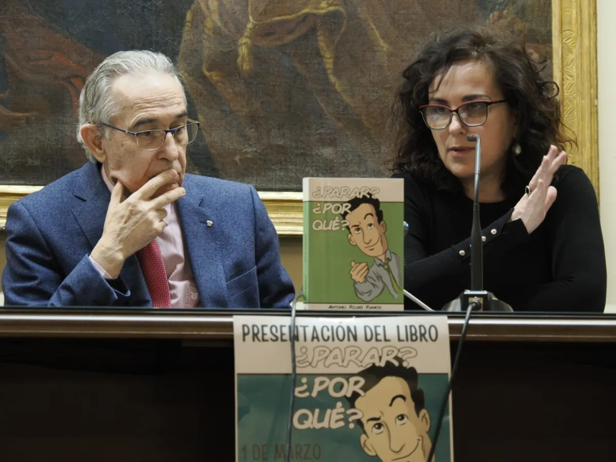 Antonio Rojas presenta en Valladolid su libro «¿Parar? ¿Por qué?»