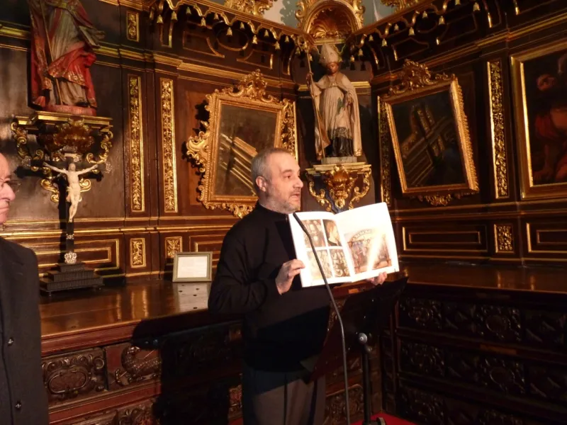 Presentación del libro "Catálogo de pinturas de la Catedral de Zamora"