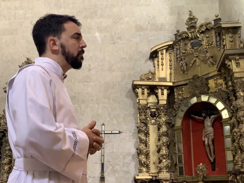 Javier Prieto., nuevo diácono de la diócesis de Zamora