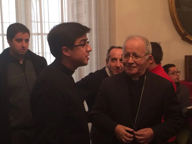 Felicitación al obispo