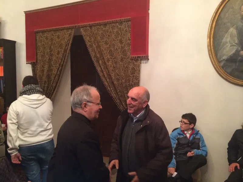 Felicitación al obispo
