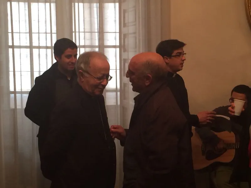 Felicitación al obispo