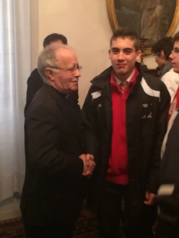 Felicitación al obispo