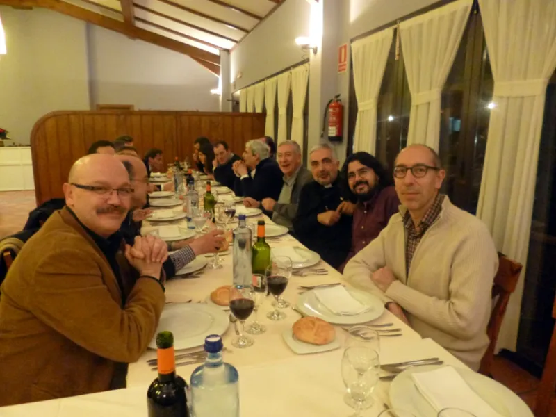 Cena de las cofradías con el obispo