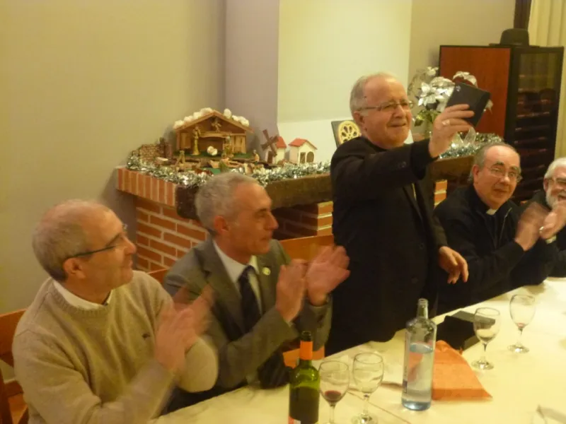 Cena de las cofradías con el obispo