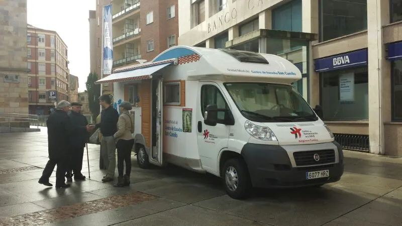 Unidad móvil en Zamora