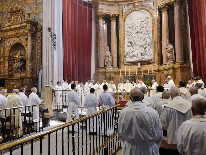 "Gracias por ser sacerdotes"