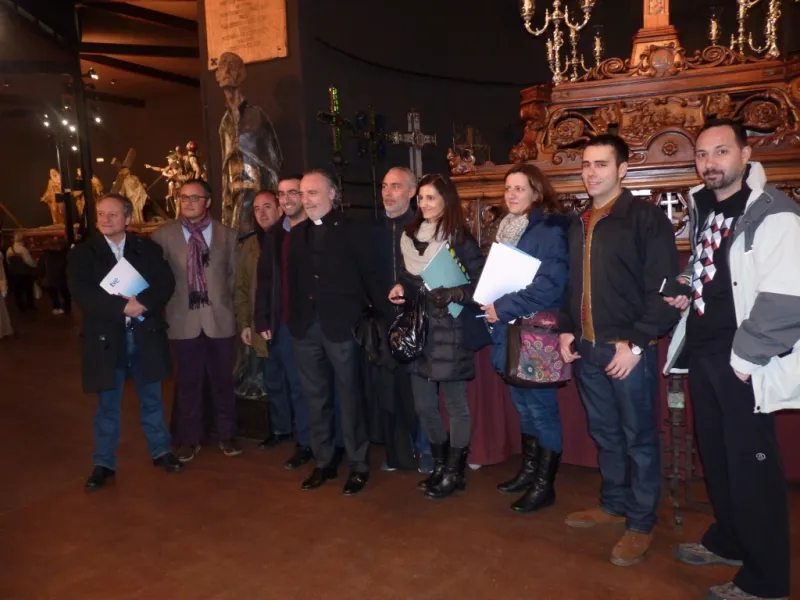 Reunión entre TVE y la Junta Pro Semana