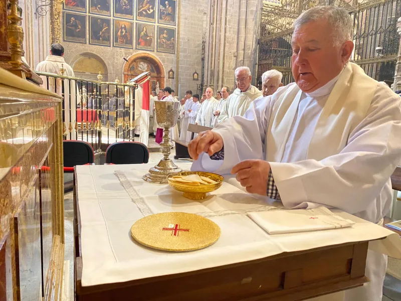 "Gracias por ser sacerdotes"