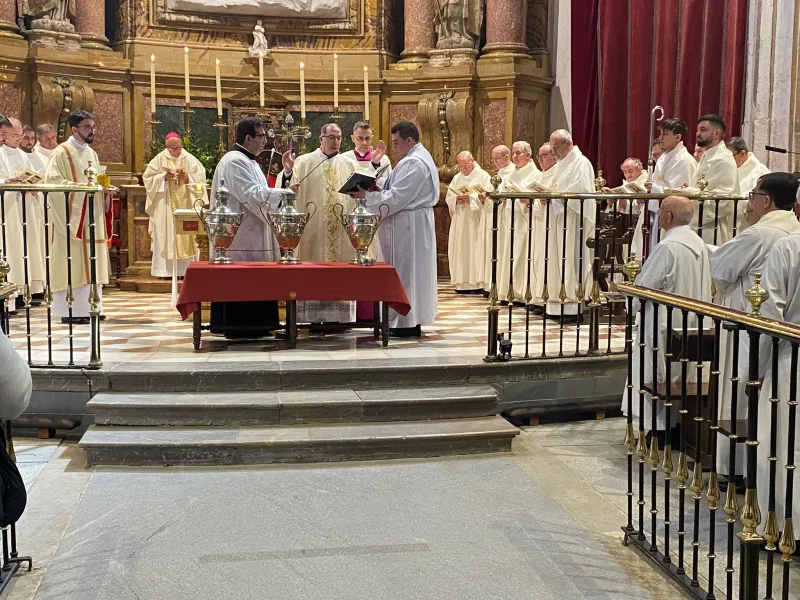 "Gracias por ser sacerdotes"