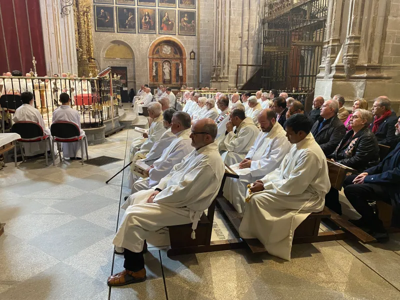 "Gracias por ser sacerdotes"
