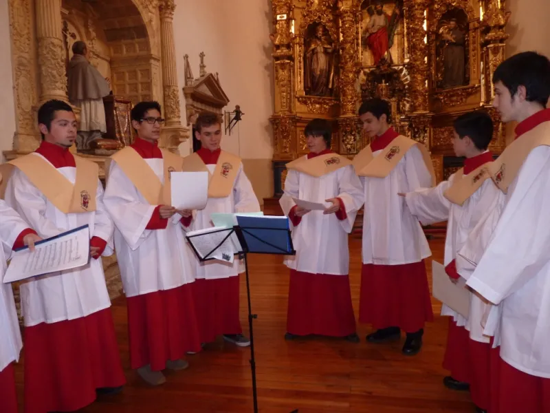 Eucaristía en la iglesia de San Andrés