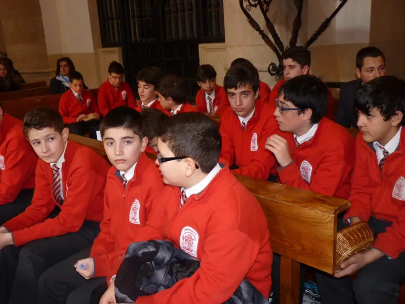 Eucaristía en la iglesia de San Andrés