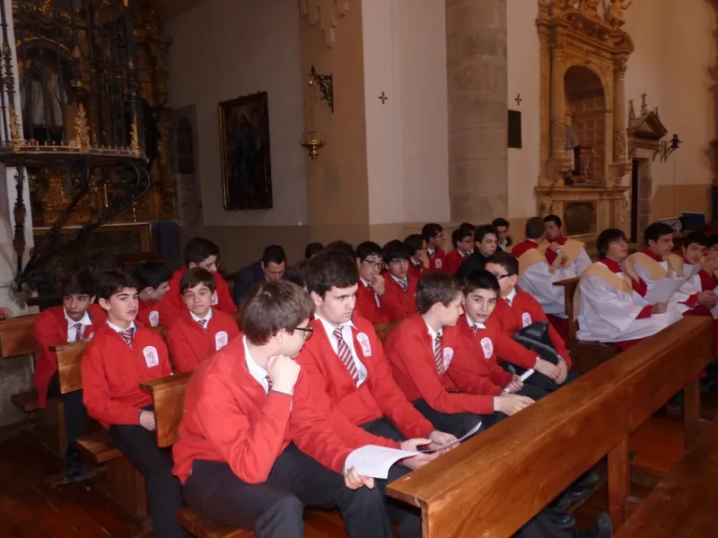 Eucaristía en la iglesia de San Andrés