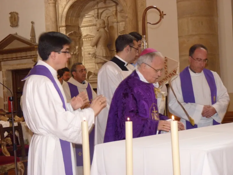 Eucaristía en la iglesia de San Andrés