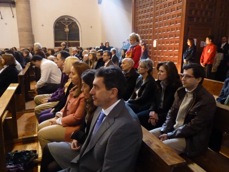 Eucaristía en la iglesia de San Andrés