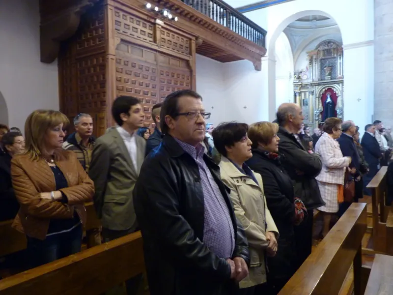 Eucaristía en la iglesia de San Andrés