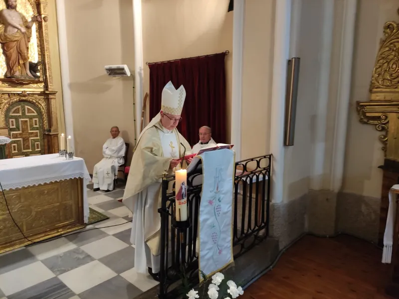 Eucaristía de despedida de las hermanas clarisas del Convento de Santa Marina