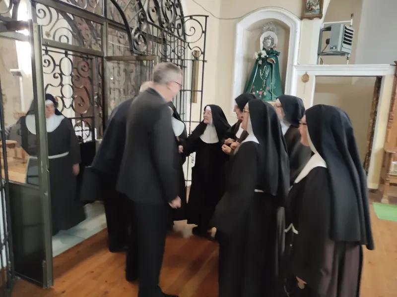 Eucaristía de despedida de las hermanas clarisas del Convento de Santa Marina