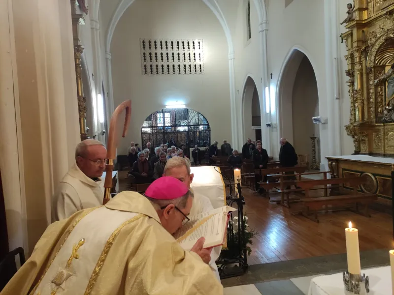 Eucaristía de despedida de las hermanas clarisas del Convento de Santa Marina