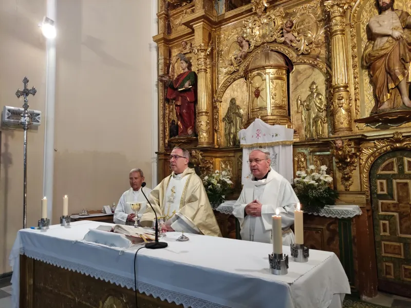 Eucaristía de despedida de las hermanas clarisas del Convento de Santa Marina