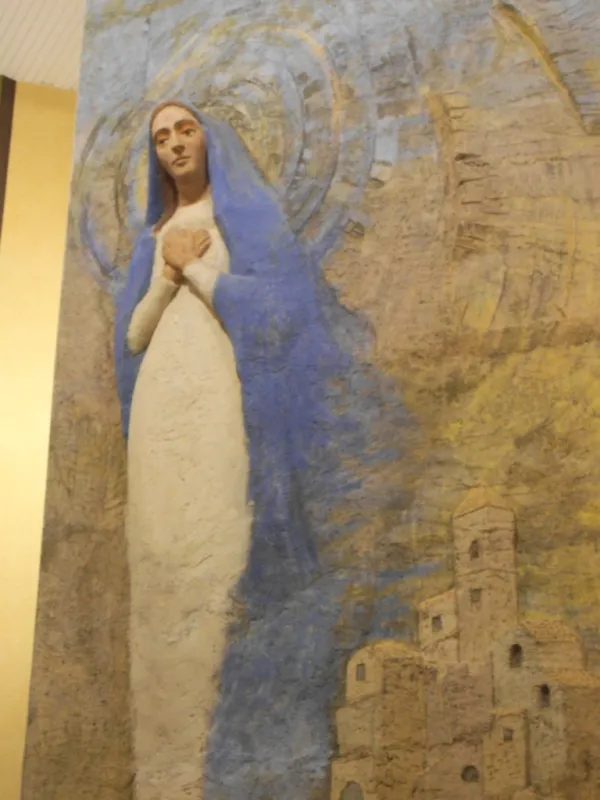 Detalle de la capilla
