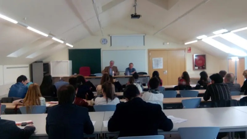 Primera ponencia de las jornadas