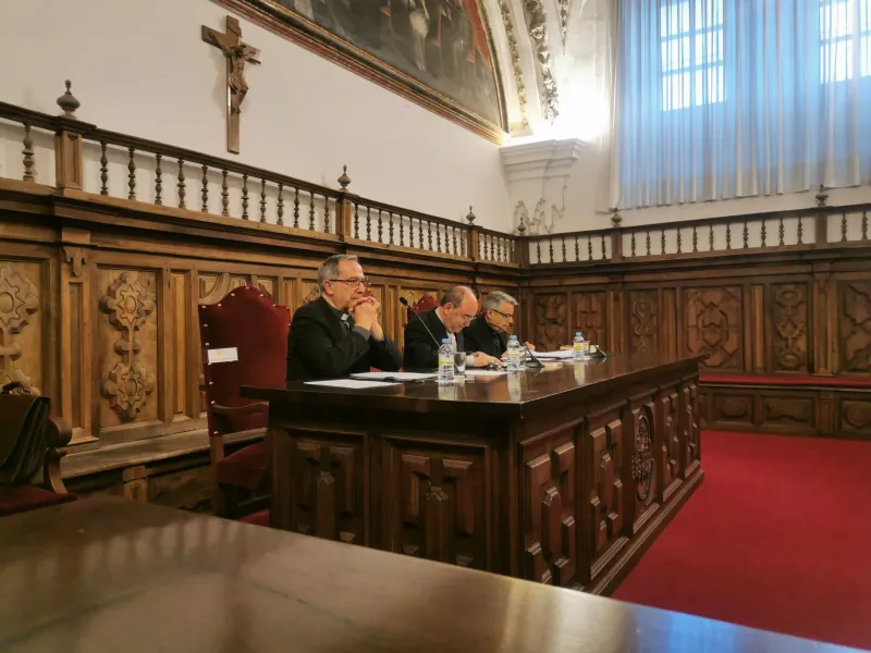 Fernando Valera, obispo de Zamora, participa en un Simposio sobre la espiritualidad del presbítero