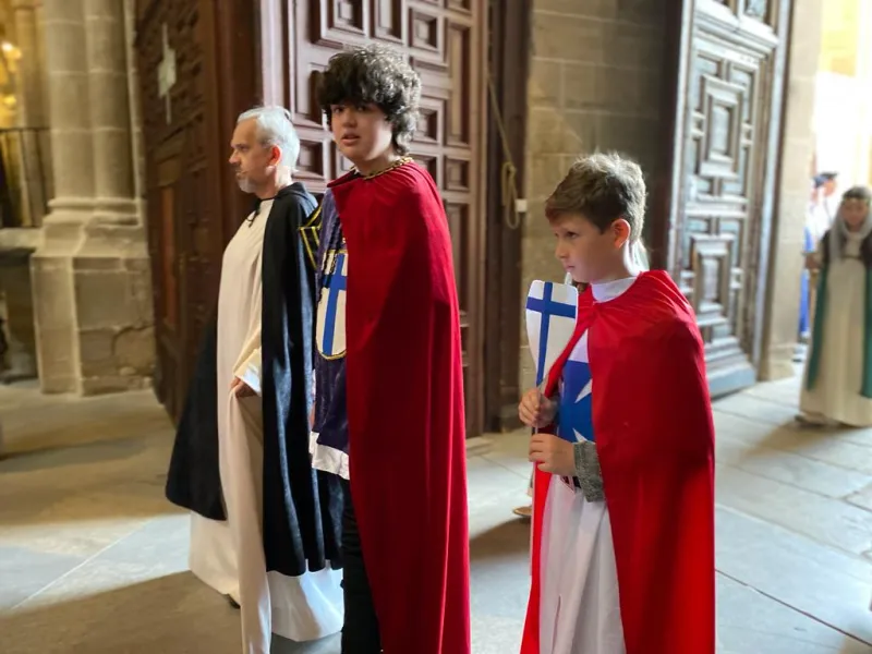 900 aniversario de la investidura del Rei Afonso Henriques en la catedral de Zamora