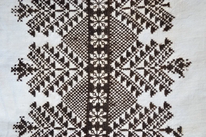 Detalle de paño expuesto