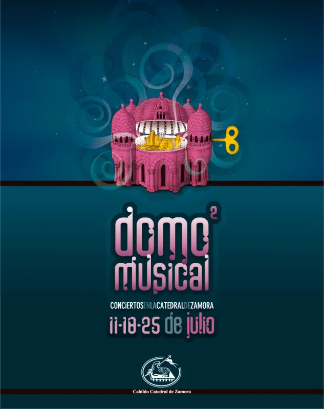 Cartel con el programa
