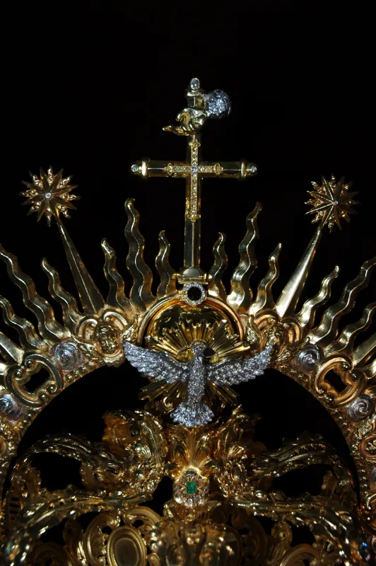 Detalle de la corona