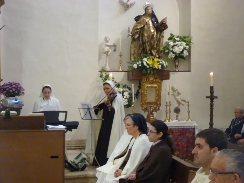 Apertura del Año Teresiano en el Carmelo de Toro