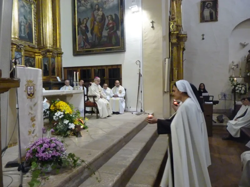 Apertura del Año Teresiano en el Carmelo de Toro