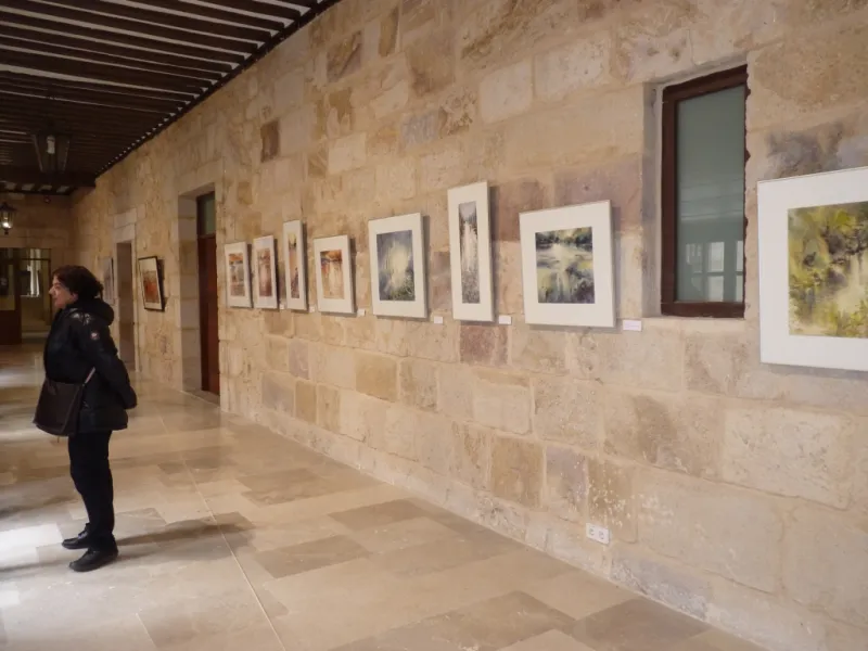 Exposición de Mercedes Ballesteros en el Seminario