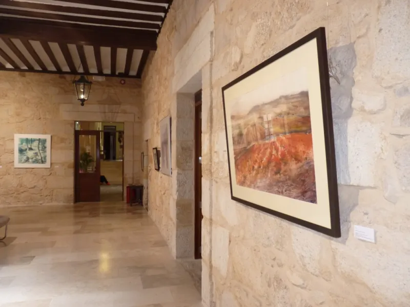 Exposición de Mercedes Ballesteros en el Seminario