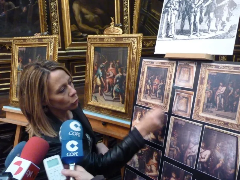 Presentación de las tablas restauradas