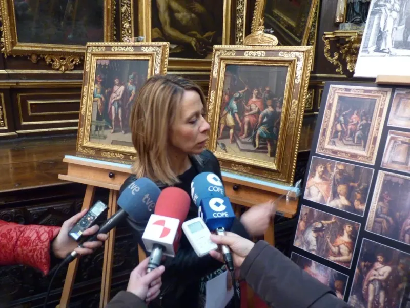 Presentación de las tablas restauradas