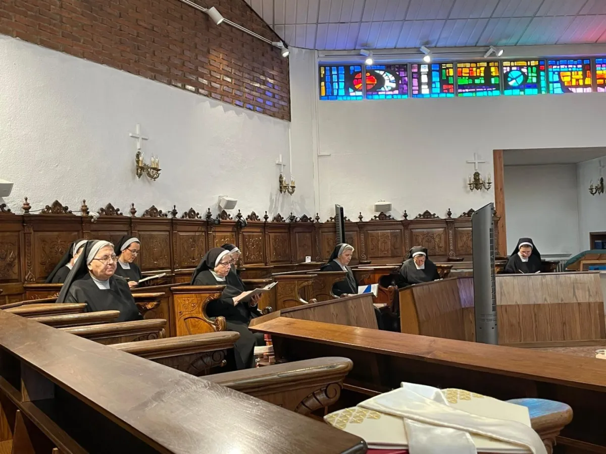 Las benedictinas celebran a San Benito, su fundador