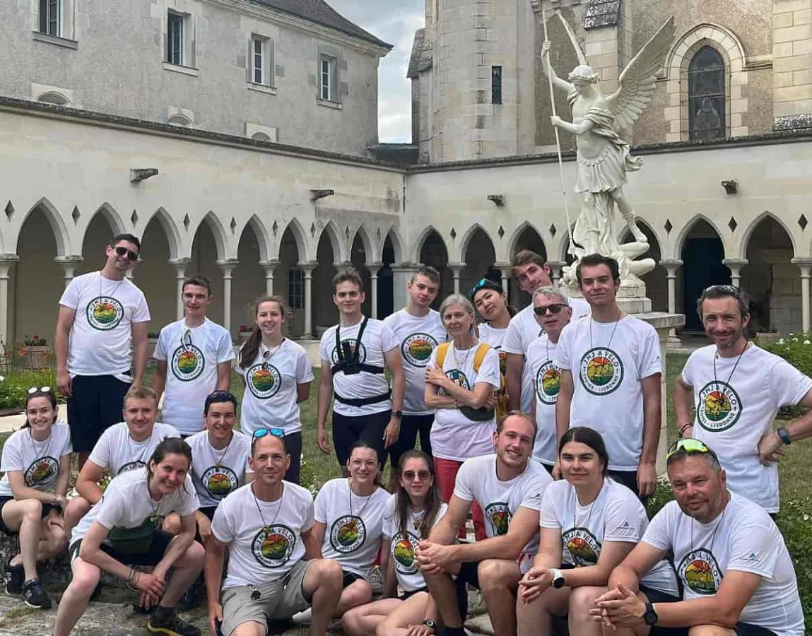 900 kms en bici desde Troyes a la JMJ de Lisboa con escala en Villalpando