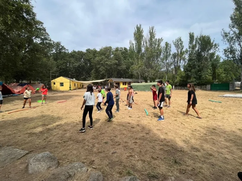El obispo preside la eucaristía del Campamento AZEMUR