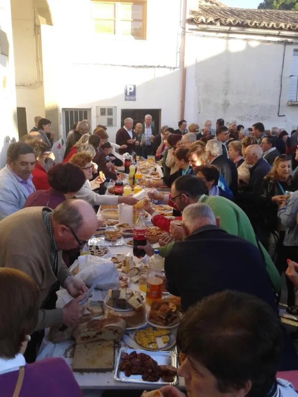 Encuentro festivo en El Maderal