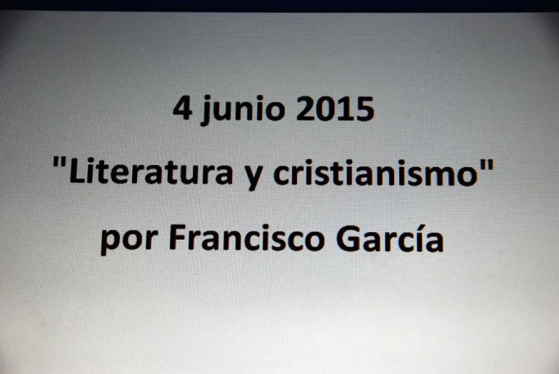 Lección de Teología "Literatura y cristianismo"