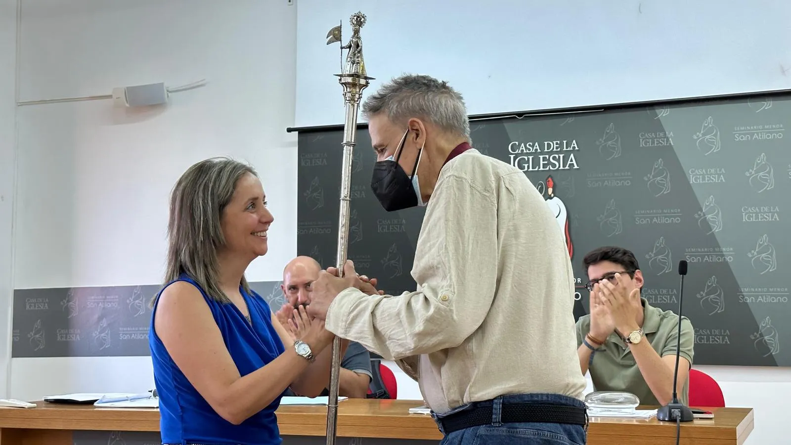Belén Panero es ya la primera presidenta en la historia de la Cofradía de la Concha