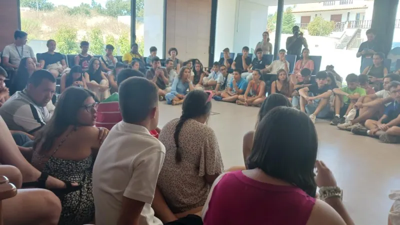 Lágrimas de agradecimiento por la hospitalidad y el cariño de nuestros hermanos portugueses