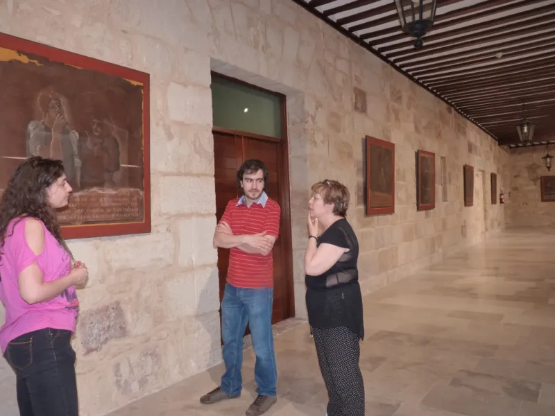 Exposición "El Quijote bajo los ojos de José Antonio Arribas"