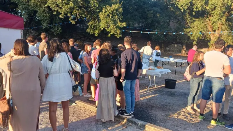 Lágrimas de agradecimiento por la hospitalidad y el cariño de nuestros hermanos portugueses