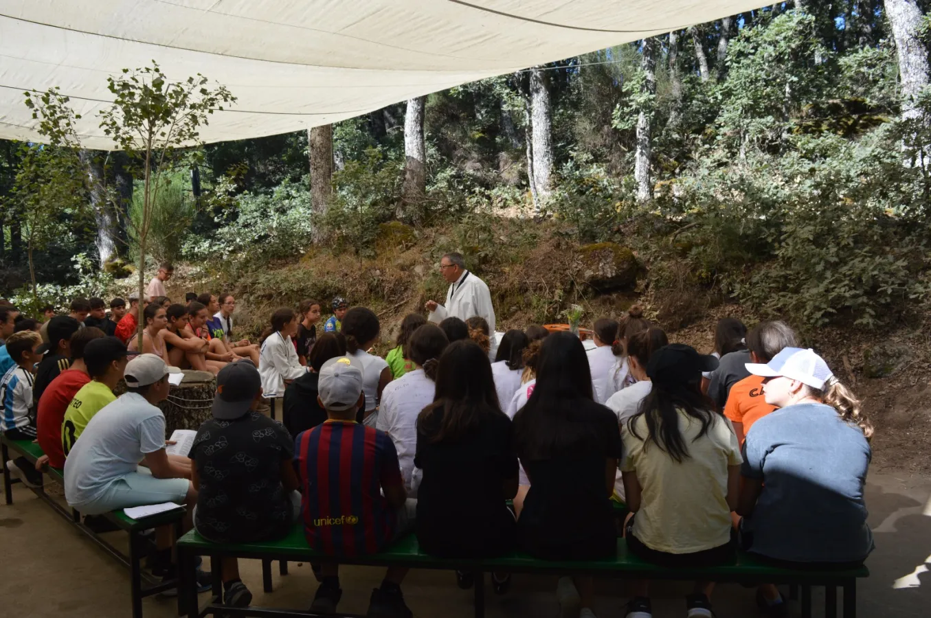 Campamento de la parroquia de Cristo Rey